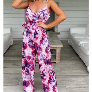 Multicolor jumpsuit, new with tags never worn